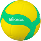 Piłka siatkowa Mikasa VS160W żółto-zielona (4907225002535) - obraz 1