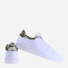 Чоловічі кеди низькі adidas Advantage Base IF8558 41.5 Білий/Зелений (4066759047334) - зображення 3