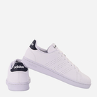 Tenisówki męskie z eko skóry adidas Advantage GZ5299 42.5 Ciemnoniebieski/Biały (4064047680614) - obraz 3