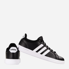 Tenisówki męskie skórzane adidas CF Advantage B74264 42 Czarny/Biały (4057289053254) - obraz 3