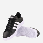 Tenisówki męskie z eko skóry adidas Grand Court 2.0 GW9196 40.5 Czarny/Mleczny (4065426234060) - obraz 4