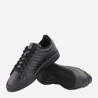 Tenisówki męskie z eko skóry adidas Grand Court 2.0 GW9198 40.5 Czarne (4065426007947) - obraz 4