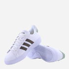 Tenisówki męskie z eko skóry adidas Grand Court 2.0 HP2536 43.5 Biały/Brązowy (4066746626047) - obraz 4