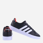 Tenisówki męskie z eko skóry adidas Grand Court 2.0 HQ1721 40.5 Czarny/Bezbarwny (4066748253982) - obraz 3