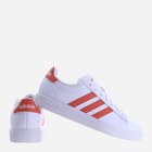 Tenisówki męskie z eko skóry adidas Grand Court 2.0 ID2948 42 Biały/Pomarańczowy (4066764253485) - obraz 3