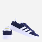 Tenisówki męskie zamszowe adidas Grand Court Alpha IE1453 40 Granatowe (4067892596185) - obraz 3