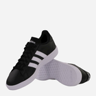 Tenisówki męskie z eko skóry adidas Grand Court Base 2.0 GW9251 40 Czarne (4065426717402) - obraz 4