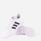 Чоловічі кеди низькі adidas Grand Court Base 2.0 GW9254 45.5 Білий/Чорний (4065426709629) - зображення 4