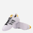 Tenisówki męskie z eko skóry adidas Grand Court Beyond GW8816 46.5 Biały/Żółty (4065418296922) - obraz 4