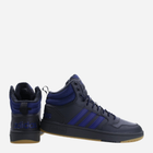 Zimowe sneakersy męskie za kostkę adidas Hoops 3.0 Mid WTR IF2635 40.5 Ciemnoszare (4066756281151) - obraz 3