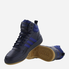 Zimowe sneakersy męskie za kostkę adidas Hoops 3.0 Mid WTR IF2635 40.5 Ciemnoszare (4066756281151) - obraz 4