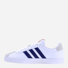 Tenisówki męskie z eko skóry adidas VL Court 3.0 ID6287 42.5 Biały/Ciemnoniebieski (4067886695139) - obraz 2