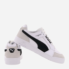 Tenisówki męskie skórzane Puma Slipstream Lo Suede FS 385694-02 40 Biały/Czarny (4065449854818) - obraz 3