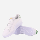 Чоловічі кеди низькі Puma Smash v2 L 365215-36 44.5 Білий/Зелений (4064536485348) - зображення 4