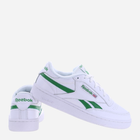 Чоловічі кеди низькі Reebok Club C Revenge Mu EG9271 40.5 Білий/Зелений (4062051325415) - зображення 3