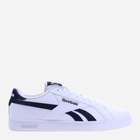 Tenisówki męskie z eko skóry Reebok Court Retro 100074396 45.5 Biały/Ciemnoniebieski (1200143043110) - obraz 1