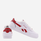 Tenisówki męskie z eko skóry Reebok Royal Techqu GZ6033 40 Biały/Czerwony (4065427077307) - obraz 3