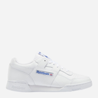 Sneakersy męskie do kostki Reebok Workout Plus 100025050 44 Białe (4065432057219)