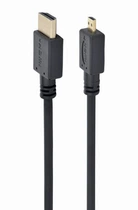 Кабель Cablexpert HDMI - micro-HDMI V 2.0 (M/M), 1.8 м, чорний пакет (CC-HDMID-6)