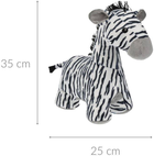 Stoper do drzwi Home Styling Collection Safari Zebra (5902973429879) - obraz 2