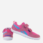 Tenisówki dziecięce dla dziewczynki na rzepy Reebok Ventureflex Chas M42097 30.5 Różowe (4054709082344) - obraz 3