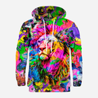 Худі чоловіче Mr. Gugu & Miss Go Colorful Lion H-K2202 L Разнокольорове (5903845210472)