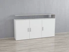 Тв тумба Nellie Ш 1600/В 916/Г 350 Білий-Бетон
