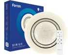 Светильник потолочный Feron AL6010 SIRIUS 72W Lm 3000К-6000К с пультом управления ПУ (2000401427961)