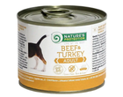 Влажный корм для собак Nature's Protection Adult Beef & Turkey с телятиной и индейкой