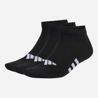 Набір жіночих шкарпеток коротких 3 пари Adidas IC9529 Performance Light Low Socks 3P L Чорні (4066751860429)