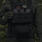 Сумка-напашник PRO 2-го Ukrarmor класу захисту. Розмір L (16х28 см). Матеріал Cordura 500D. Чорний - зображення 3