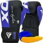 Рукавички боксерські RDX F4 Boxing Sparring Gloves Hook&Loop (капа в комплекті)