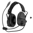 Гарнітура Ops-Core AMP Communication Headset Fixed Downlead Чорний