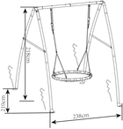 Гойдалки AXI з металевим каркасом (8720365060564) - зображення 7