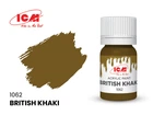 Акрилова фарба 12мл. - British Khaki ICM (1062)