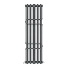 Дизайнерский радиатор отопления IDEALE ZETA 12 12/1800/548 вертикальный антрацит