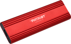 Dysk SSD Patriot Transporter Lite 1TB USB 3.2 Type-C Red (PTPL1TBPEC) External - obraz 3