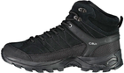 Черевики CMP Rigel Mid Trekking Shoe WP 45 Black - зображення 3