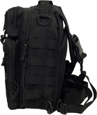 Тактична сумка через плече Tribe Sling Pack 6.5 л Чорна (T-IE-0003-black) - зображення 5