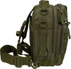 Тактическая сумка через плечо Tribe Sling Pack 6.5 л Оливковая (T-IE-0003-olive) - изображение 3