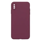 Чохол Silicone Case Full Camera no logo для iPhone Xs Max Колір 42.Maroon