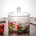Скляна каструля Edenberg 1,7 л зі скляною кришкою (EB-19006)
