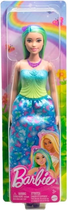 Lalka Mattel Barbie Księżniczka Niebiesko-zielony strój 30 cm (0194735183685) - obraz 1