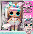 Лялька MGA LOL Surprise Big Baby Hair Doll Unicorn 30 см 2 шт (10035051579714) - зображення 1