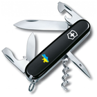 Ніж Victorinox Spartan Ukraine Black Карта України Жовто-Блакитна (1.3603.3_T1166u)