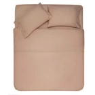 Пододеяльник Ardesto Mix&Match 100% хлопок, сатин бежевый 160х220 см (ART1622DVI)