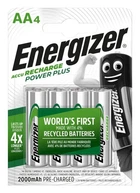 Акумулятор Energizer Recharge Power Plus AA/(HR6) 2000mAh LSD Ni-MH 4 шт