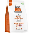 Сухий корм для дорослих собак середніх порід Brit Care Adult Medium Breed Lamb&Rice