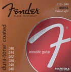 Струны для акустических гитар Fender 880XL 80/20 Coated (10-48) (073-0880-002)