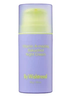 Нічний крем з ретинолом та бакучиолом By Wishtrend Vitamin A-mazing Bakuchiol Night Cream 30 мл